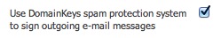 Stop E-Mail Spam use spam protection for outgoing mails