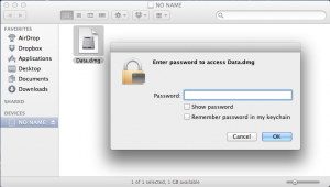 OSX create Secure USB-Diskimages - Password prompt on unmount