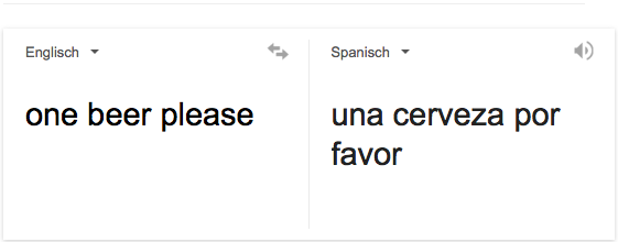 Google Search - Query - Translations